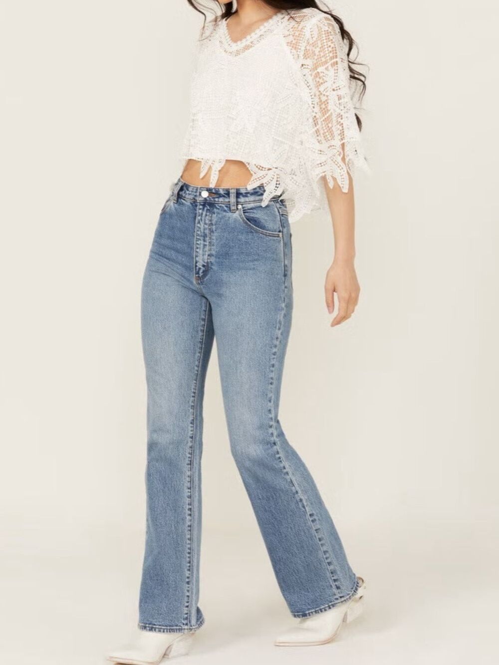 Rolla's Duster High Rise Slim Bootcut Jeans Size 27
